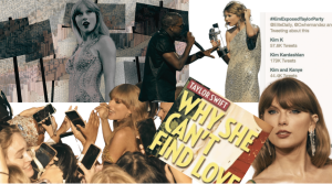 Graphic showing some of the many media altercations Swift has found herself in. Despite efforts to reclaim her narrative over the past two decades, the media still has a tendency to paint her as manipulative and fake.
